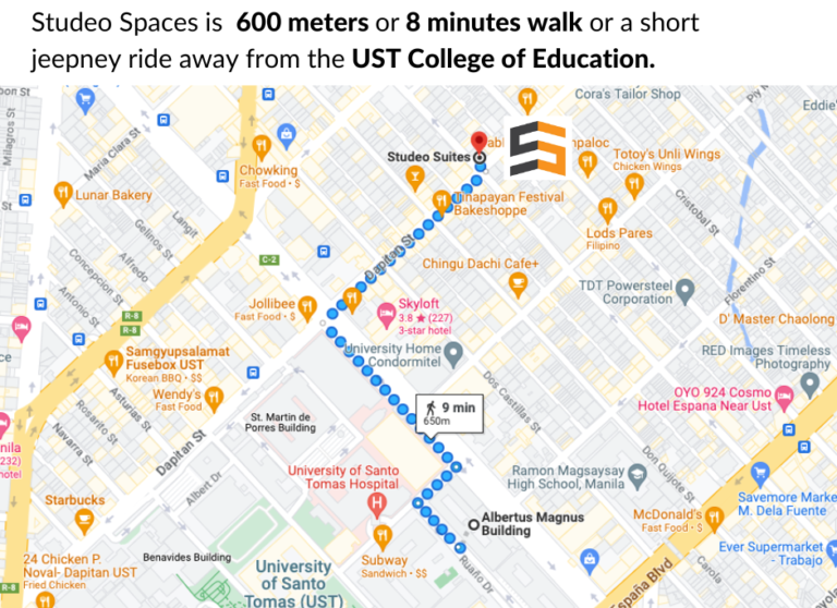 Studeo Spaces Study Hub Location in Manila – Studeo Spaces Bookings