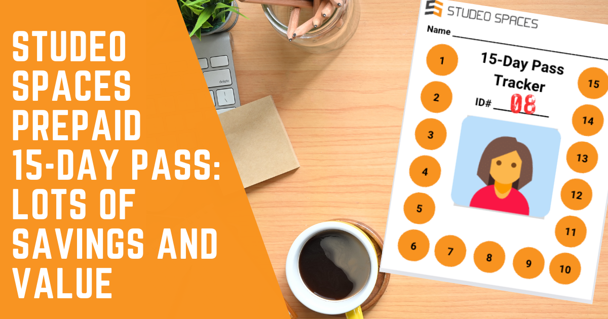 Studeo Spaces Study Hub Prepaid 15-Day Pass