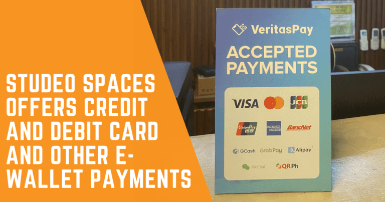 Studeo Spaces Study Hub Now Offers Credit and Debit Card and Other E-Wallet Payments