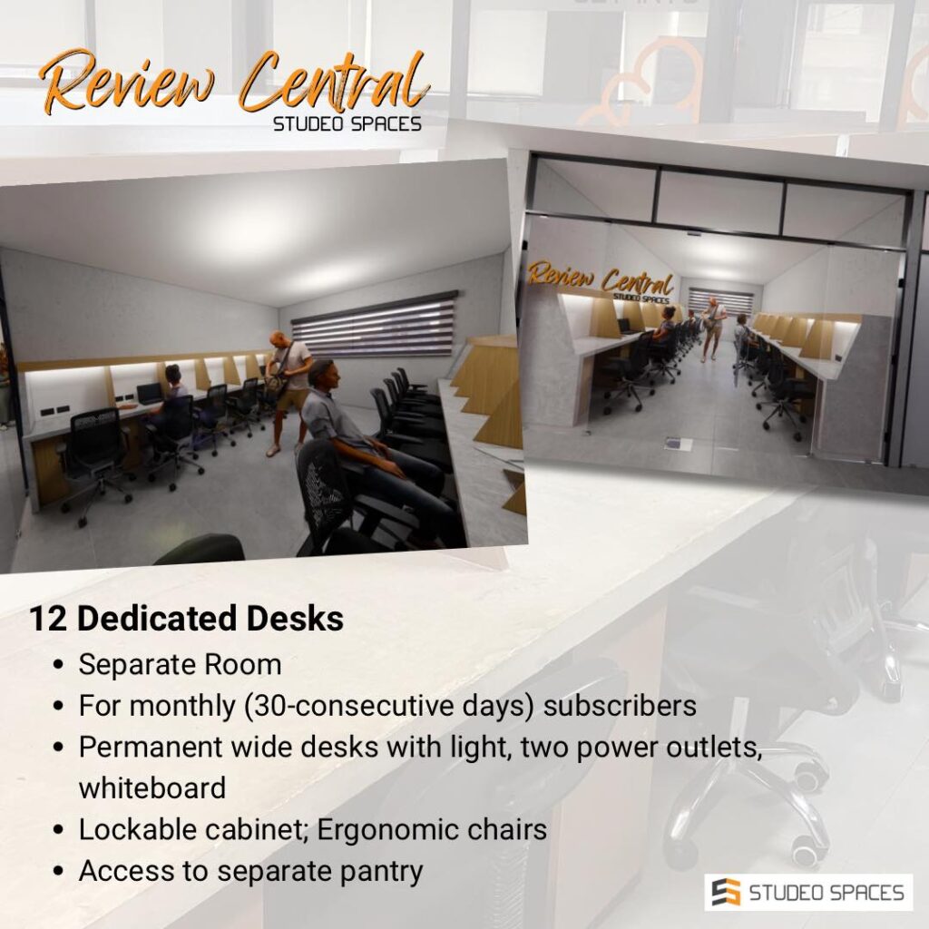 Studeo Spaces Renovation and Expansion Dedicated Desks