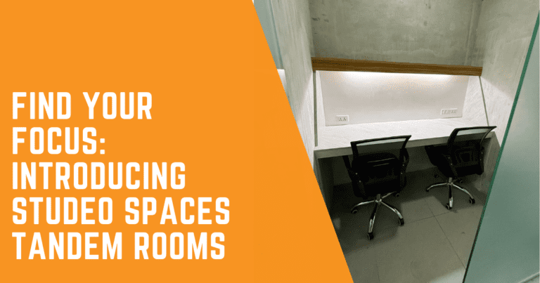 Find Your Focus: Introducing Studeo Spaces Tandem Rooms