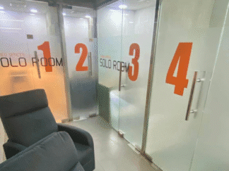 Studeo Spaces Phone-Booth-Style All-Day Solo Room