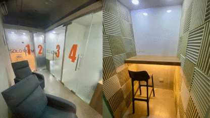 Phone Booth Solo Room by the Hour