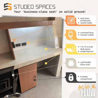 Studeo Spaces All-Day Desks