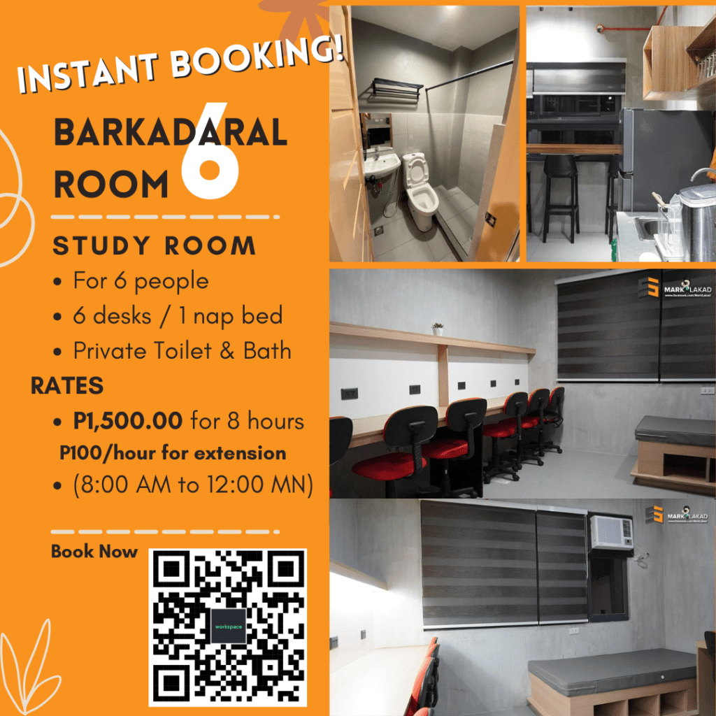 Study Hub Private Room - Barkadaral Room 6