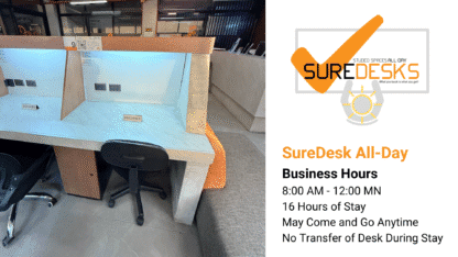 SureDesks All-Day - Book Your desk Now!