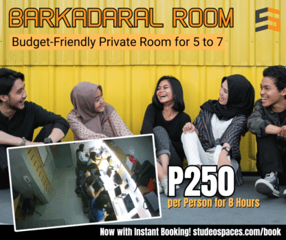 BarkadAral Private Room for 6 to 7 People