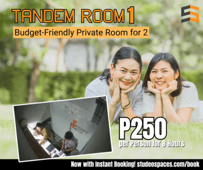 Tandem Room 1 Private Room for 2 Persons