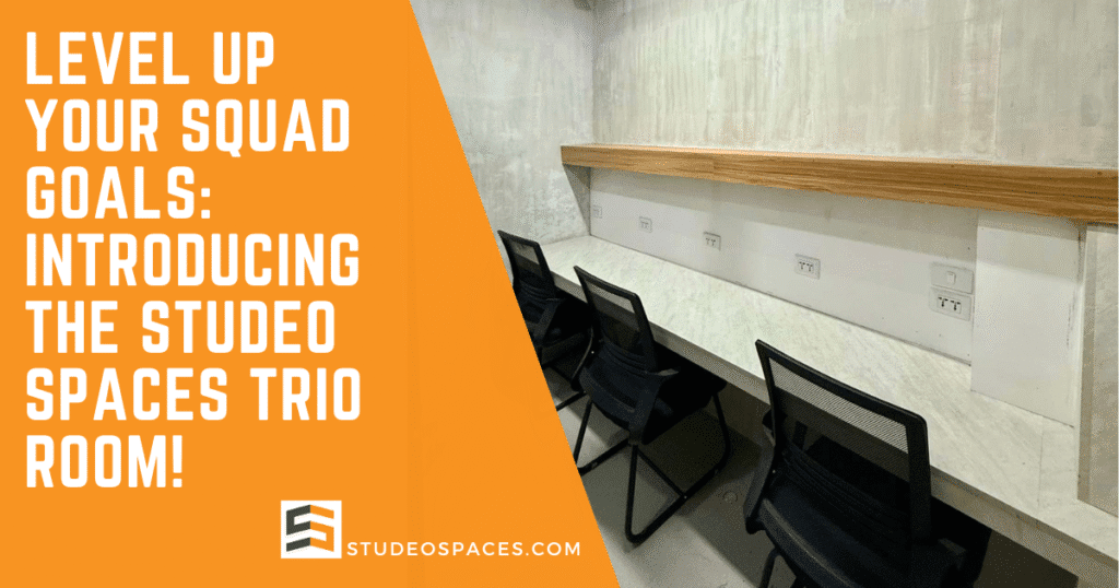 Level Up Your Squad Goals: Introducing the Studeo Spaces Trio Room!